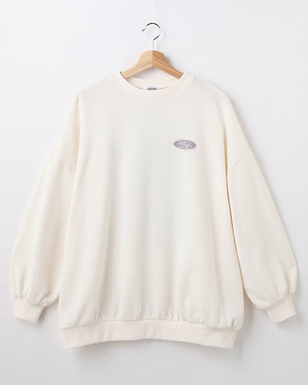 バックサークル／スウェットチュニックトップス