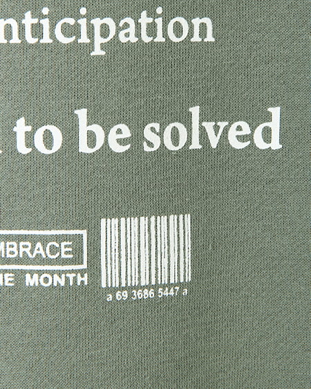 INGNI（イング） バックサークルロゴ起毛スウェット／チュニックトップス ｸﾞﾘｰﾝ