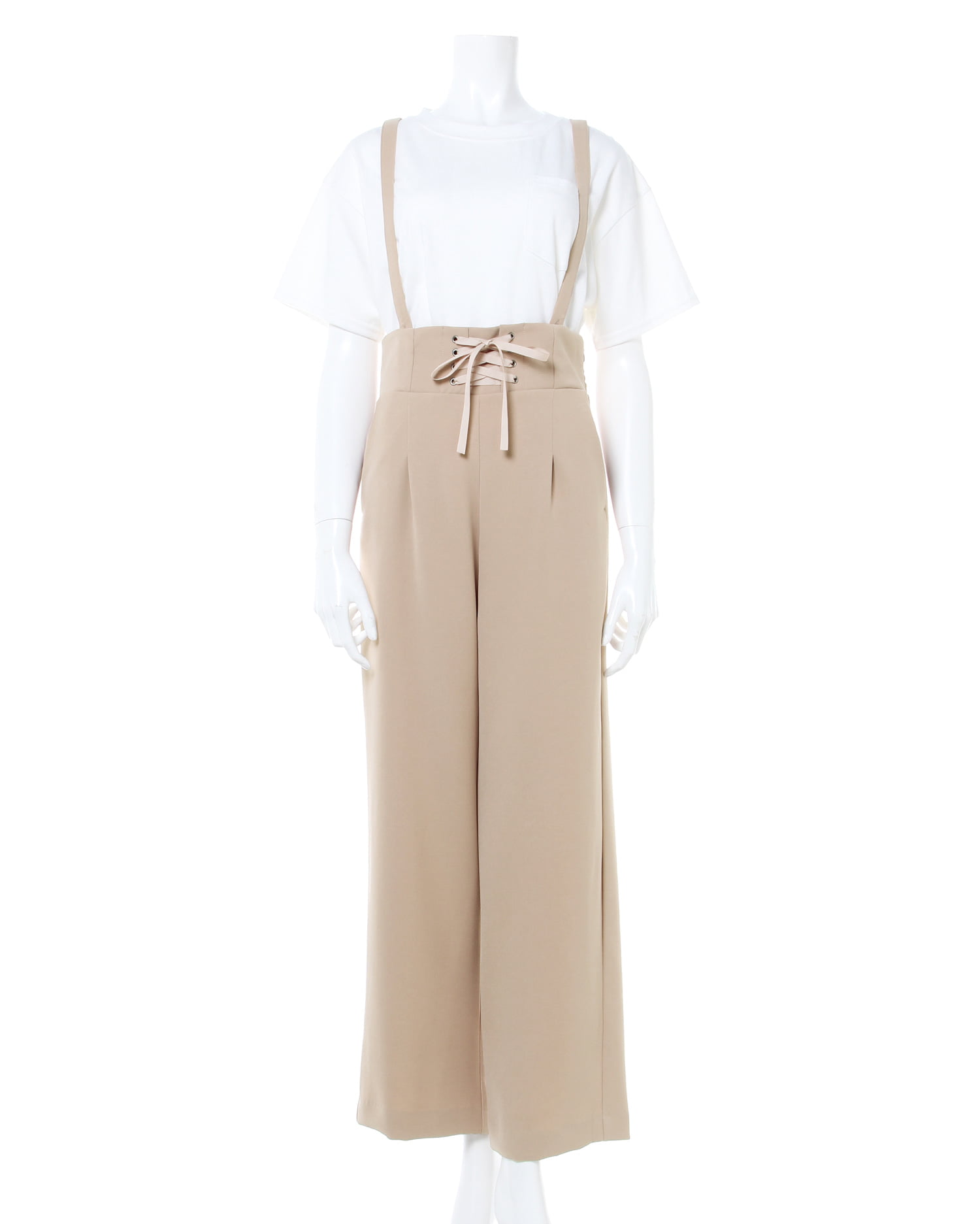 レースUPサス付ワイドパンツ｜INGNI(イング) 公式通販｜INGNI STORE