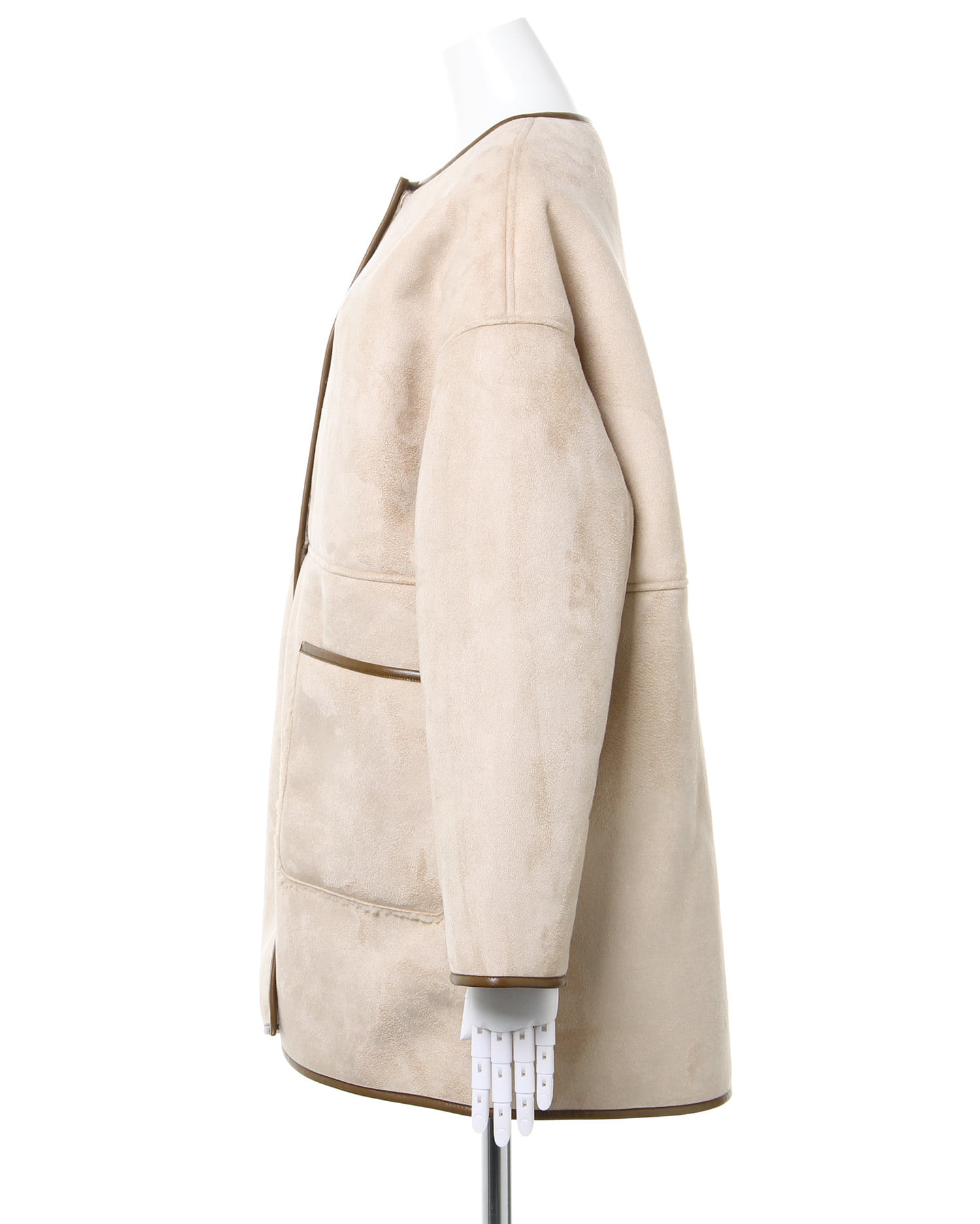 新品 ヤマダヤ YAMADAYA フェンネル リバーシブル ボア ムートン