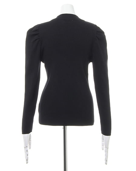 INGNI（イング） パワショル／リブニット ｸﾛ