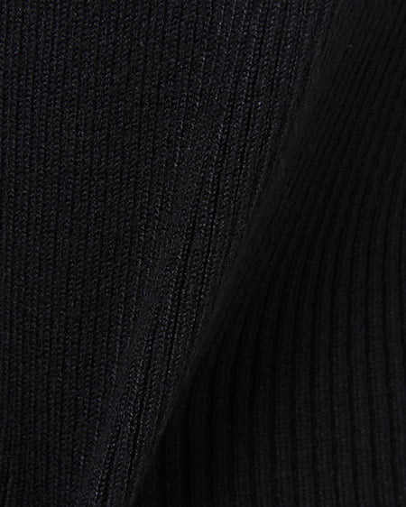 INGNI（イング） パワショル／リブニット ｸﾛ