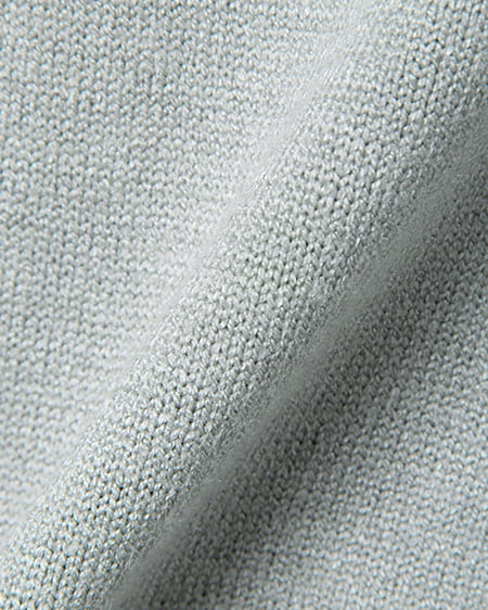 INGNI(イング) スリットネックニット ミントグリーン