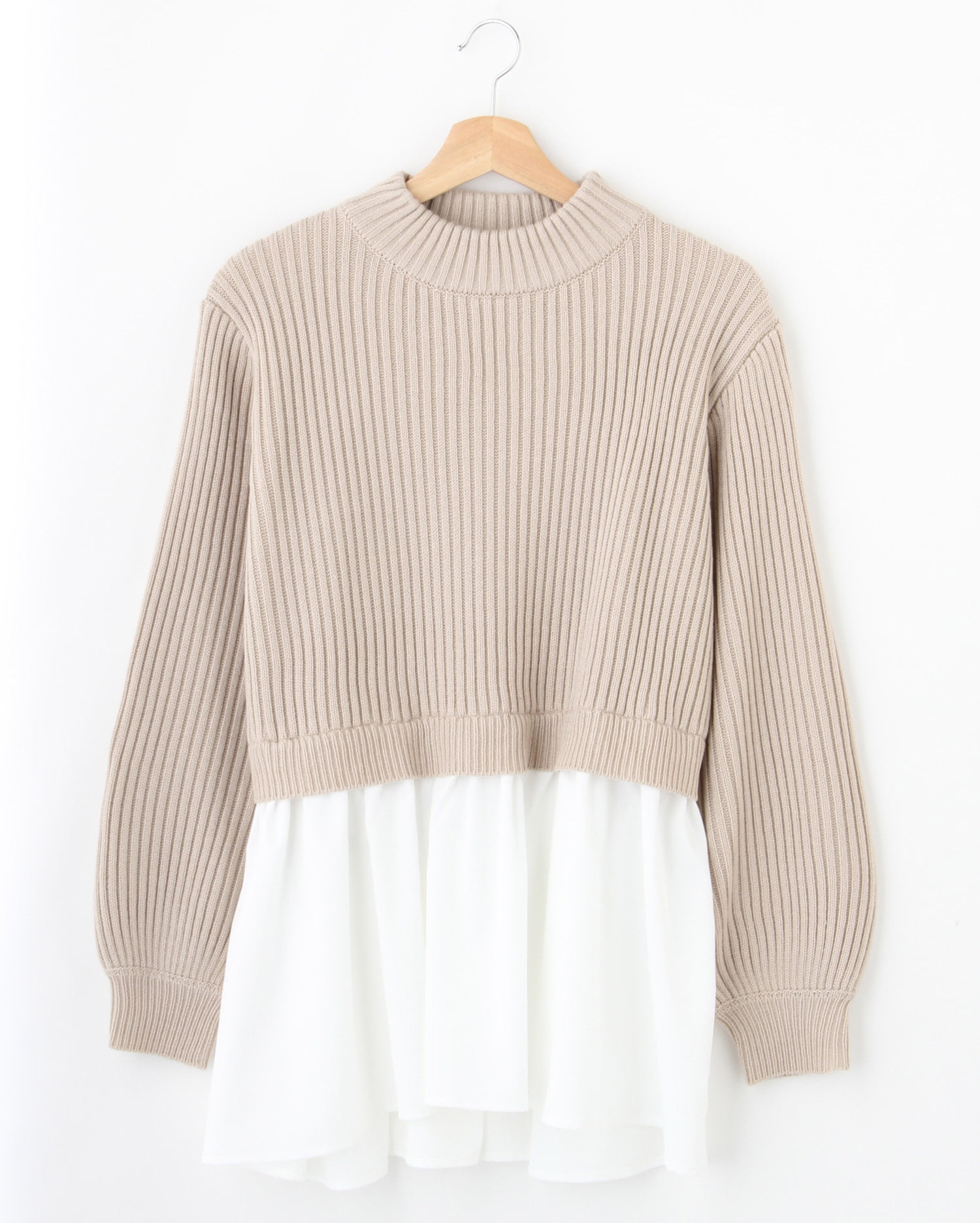 シャツレイヤーモックネック ニット outlet Ingni イング 公式通販 Ingni Store シャツレイヤーモックネック ニット outlet Ingni イング 公式通販 Ingni Store