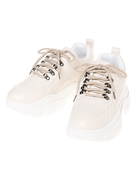 【WEB限定】レースアップダッドスニーカー
