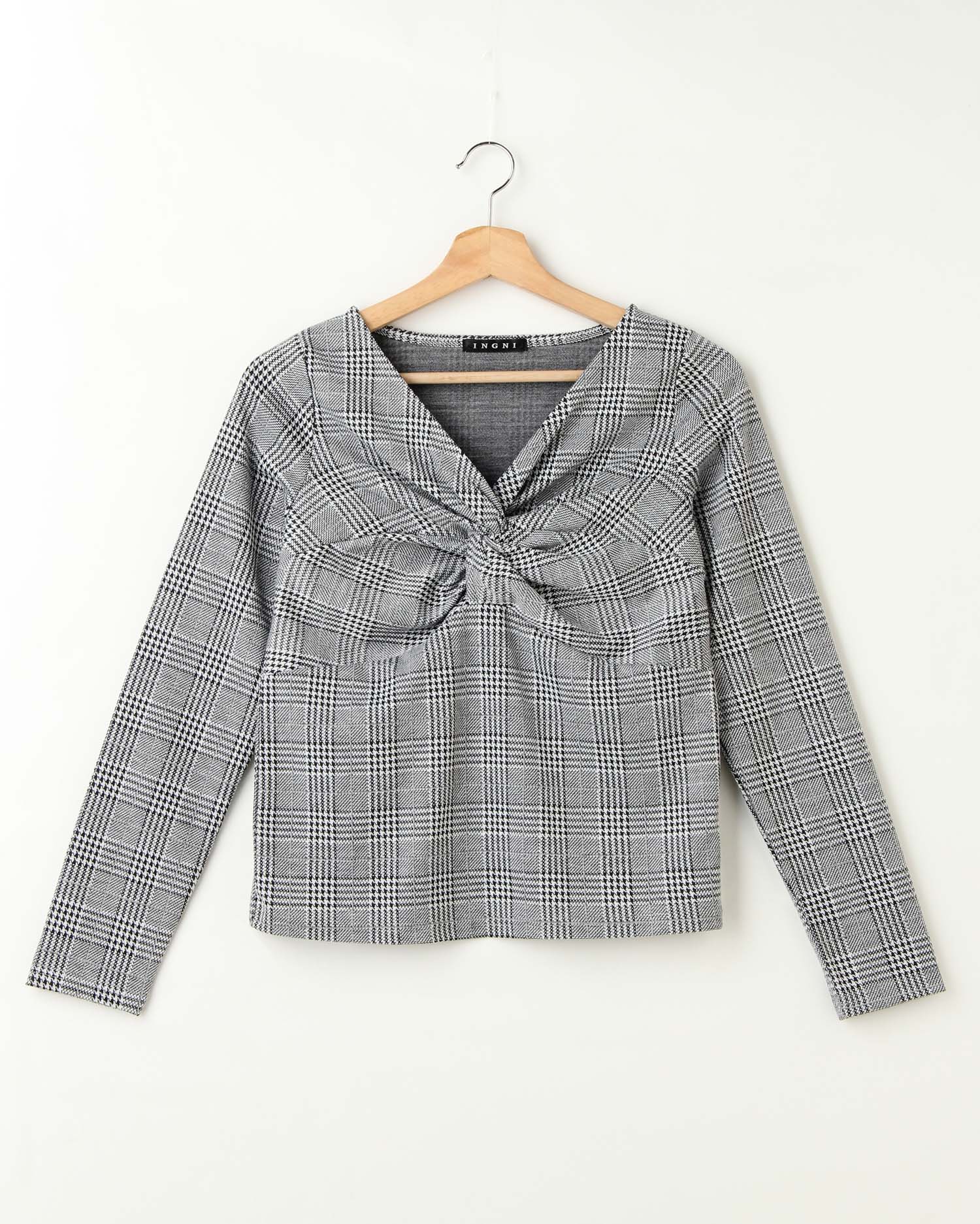 CARVEN グレンチェック トップス グレンチェックねじれ／トップス｜INGNI(イング) 公式通販｜INGNI STORE