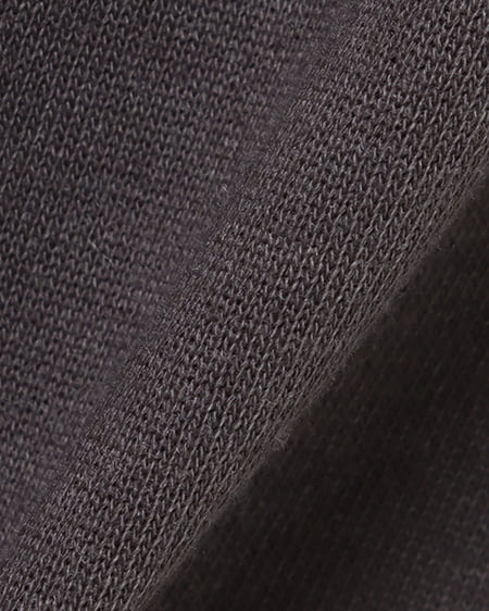INGNI（イング） スウェットフーディーTシャツレイヤーチュニック ﾁｬｺｰﾙｸﾞﾚｰ