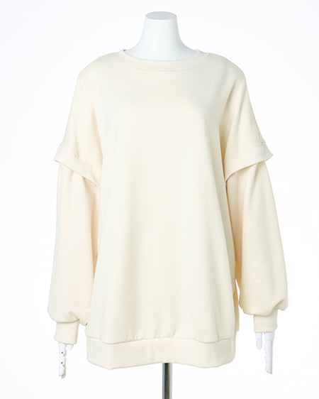 INGNI（イング） スウェット4wayトップス ｱｲﾎﾞﾘｰ