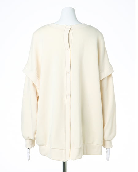 INGNI（イング） スウェット4wayトップス ｱｲﾎﾞﾘｰ