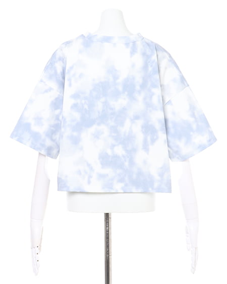 INGNI（イング） タイダイ柄ショートTシャツ ﾌﾞﾙｰ
