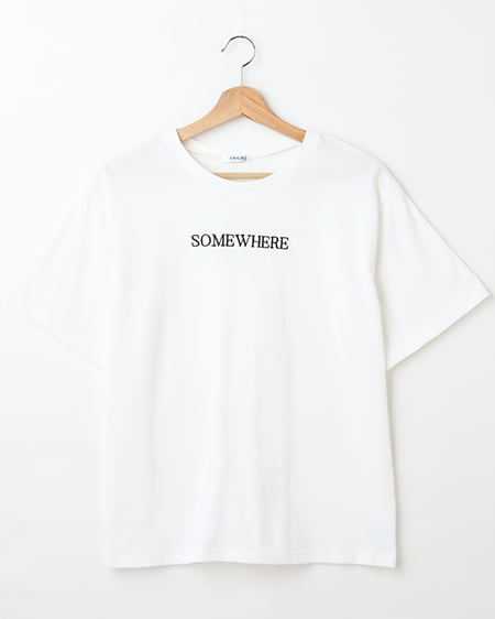 シンプルロゴ／Tシャツ