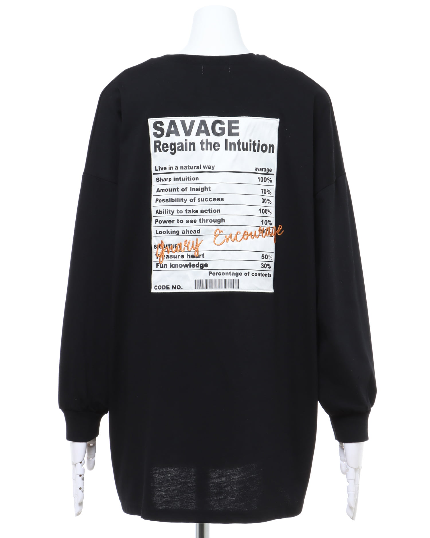 Back貼付ロゴロングTシャツ｜INGNI(イング) 公式通販｜INGNI STORE