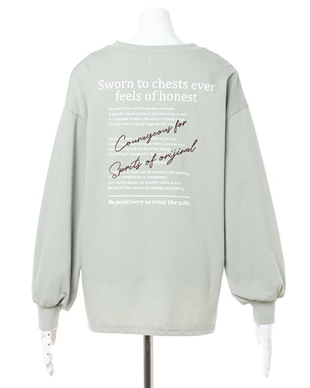 バックロゴロングTシャツ｜INGNI(イング) 公式通販｜INGNI STORE
