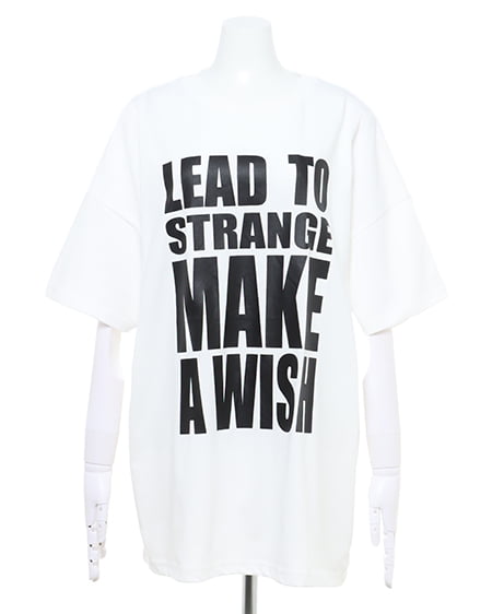 INGNI（イング） 4段ロゴチュニックTシャツ ｵﾌﾎﾜｲﾄ/ｸﾛ