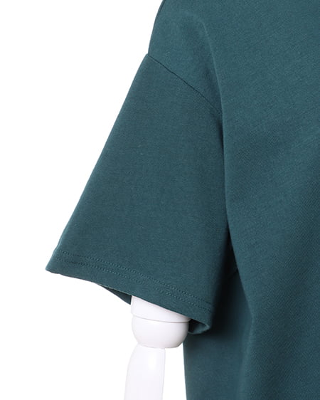 INGNI(イング) Back/蛍光ロゴ半袖Tシャツ グリーン