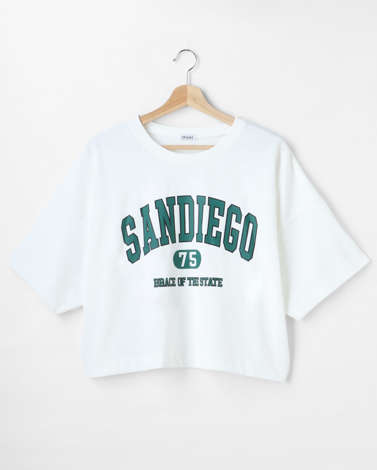 商品動画あり カレッジショート丈tシャツ Ingni イング 公式通販 Ingni Store