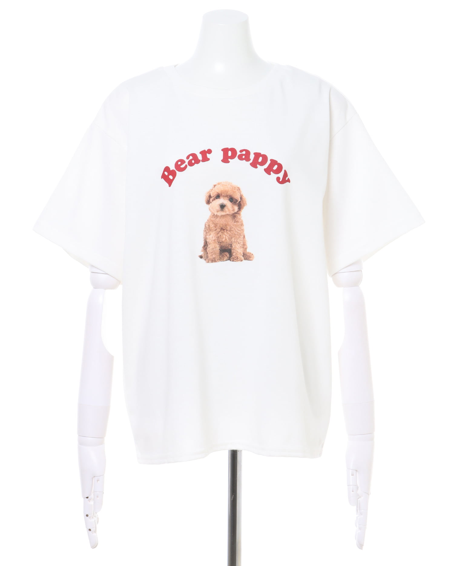 プードルプリント Tシャツ 【Ganni】 GANNI/ガニー Basic Jersey Witch Small T / T4156 / ショート
