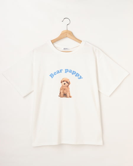 プードルロゴTシャツ