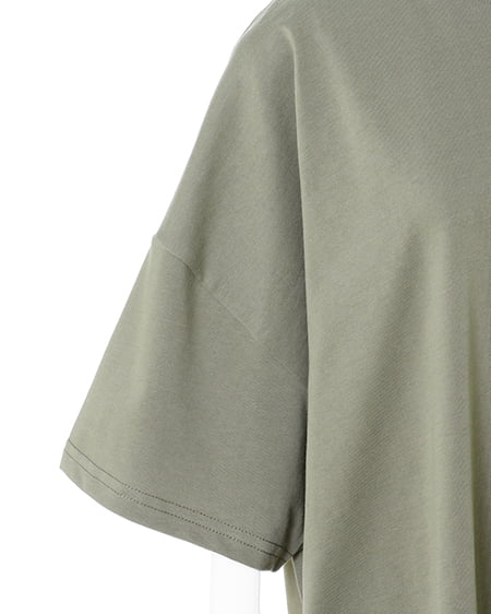 INGNI(イング) Back BOXロゴチュニックTシャツ カーキ