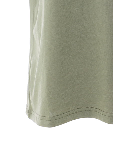 INGNI(イング) Back BOXロゴチュニックTシャツ カーキ