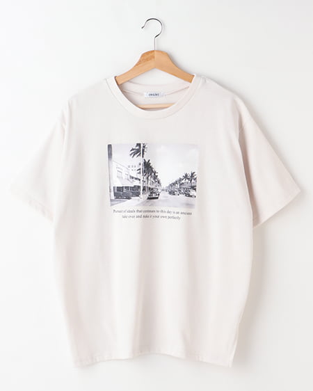 フォトプリントTシャツ