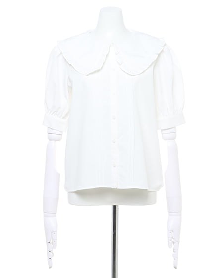 INGNI（イング） BIGフリル襟／ブラウス ｵﾌﾎﾜｲﾄ