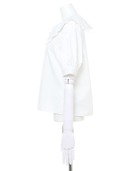 INGNI（イング） BIGフリル襟／ブラウス ｵﾌﾎﾜｲﾄ