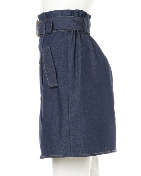 INGNI（イング） トレンチ台形／スカート ﾃﾞﾆﾑ/ｺﾝ