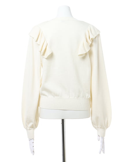 INGNI（イング） フリル／ニット ｱｲﾎﾞﾘｰ