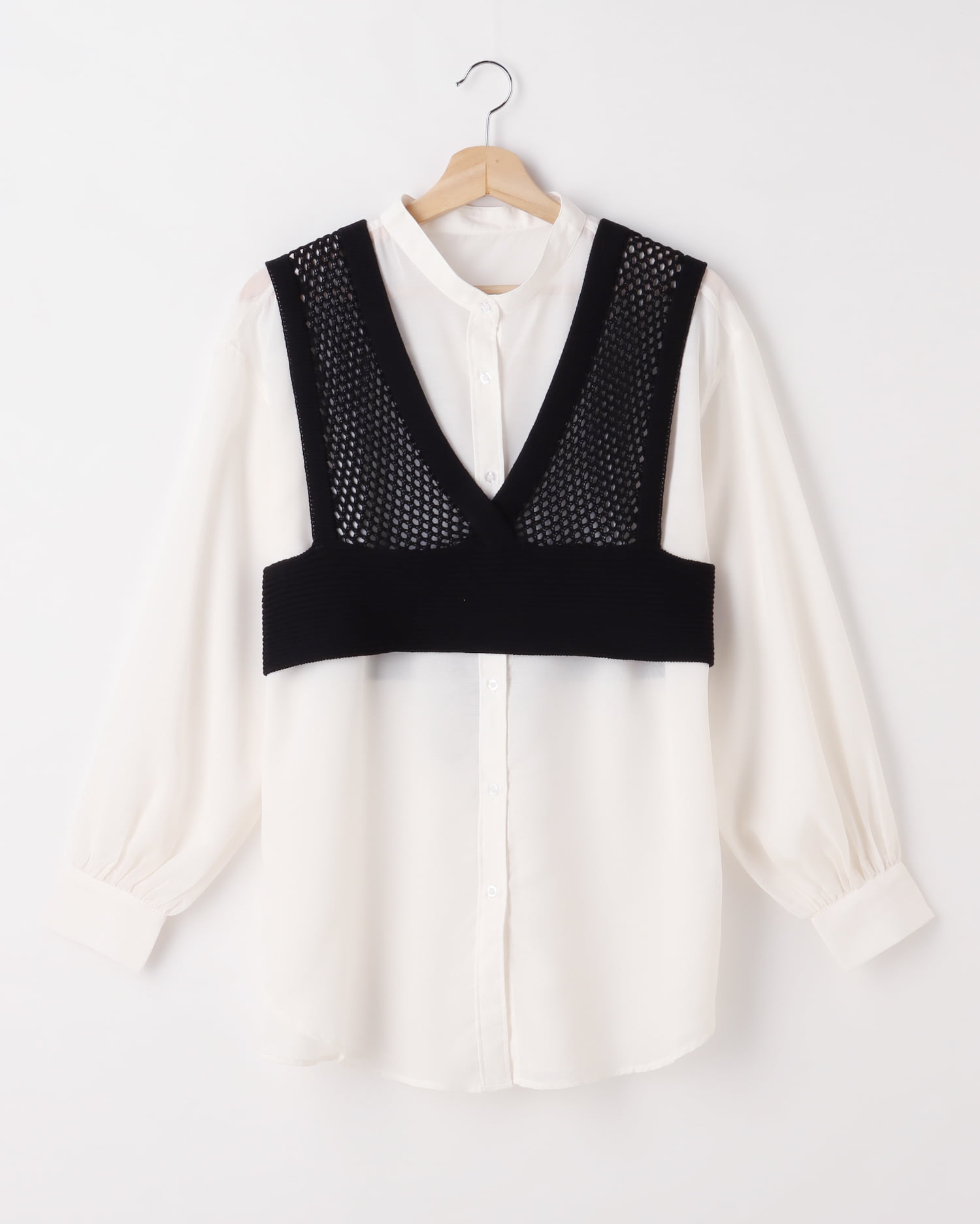 メッシュビスチェ＋ブラウスSET（ＯＵＴＬＥＴ）｜INGNI(イング) 公式通販｜INGNI STORE