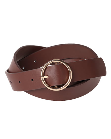 INGNI(イング) リングバックルベルト/E ダークブラウン