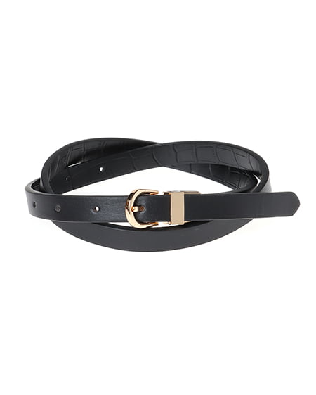 INGNI(イング) リバーシブルベルト ｸﾛ