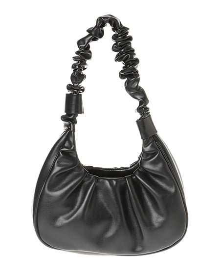 INGNI(イング) ギャザーミニハンドルバッグ クロ