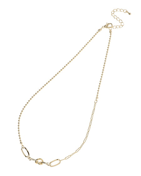 INGNI（イング） ランダムチェーンネックレス ｺﾞｰﾙﾄﾞ