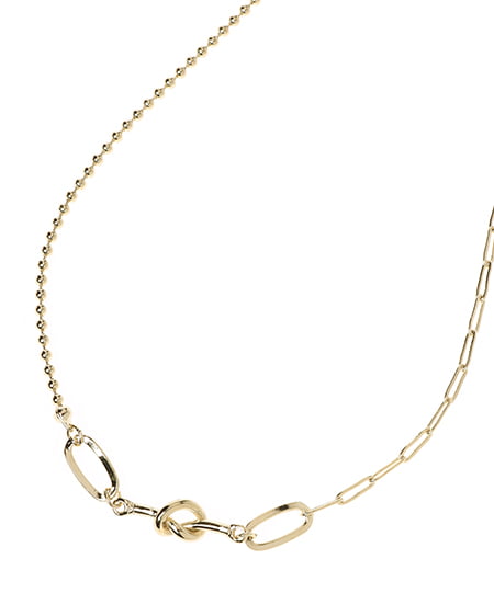 INGNI（イング） ランダムチェーンネックレス ｺﾞｰﾙﾄﾞ