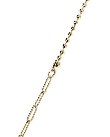 INGNI（イング） ランダムチェーンネックレス ｺﾞｰﾙﾄﾞ