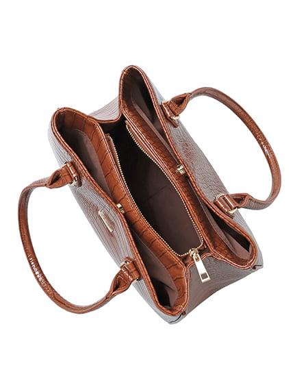 INGNI(イング) クロコトートBAG ブラウン