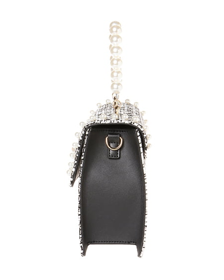 INGNI（イング） パールハンドルショルダーBAG ｸﾛ