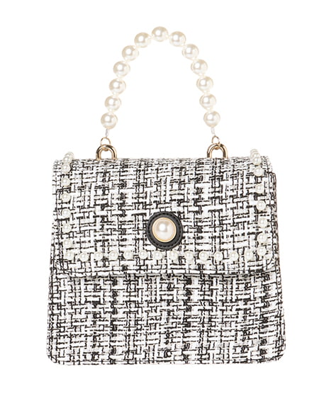 INGNI(イング) パールハンドルショルダーBAG ｸﾛ