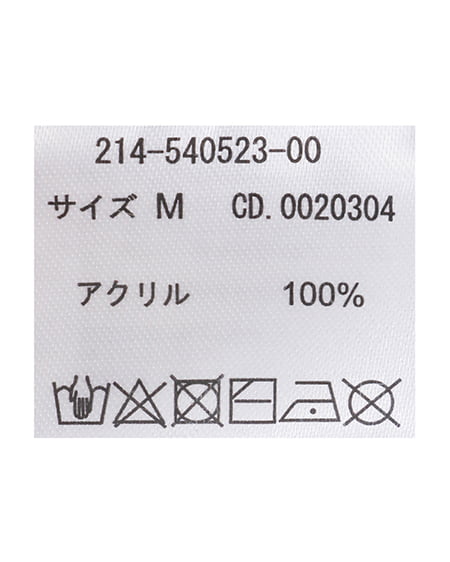 INGNI（イング） チェックチュニックニット ﾌﾞﾙｰ
