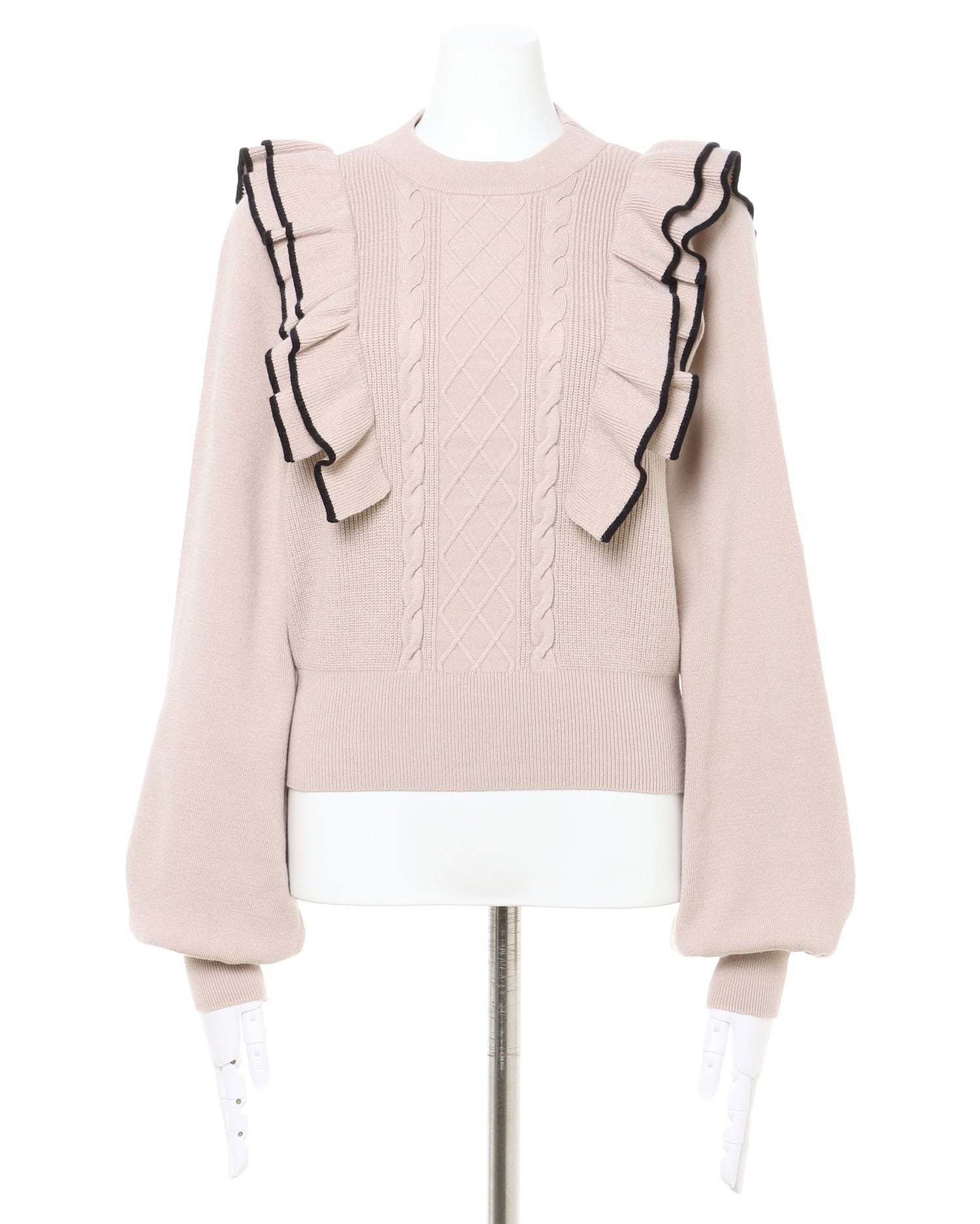 配色フリル／ニット｜INGNI(イング) 公式通販｜INGNI STORE