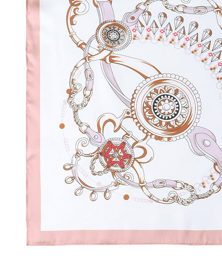 INGNI(イング) プリントスカーフ コン