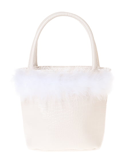 INGNI（イング） ファーバケツトートBAG ｱｲﾎﾞﾘｰ