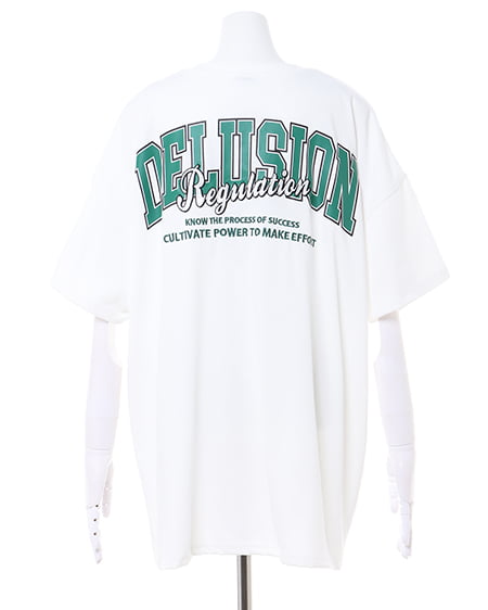 BACKロゴチュニックTシャツ