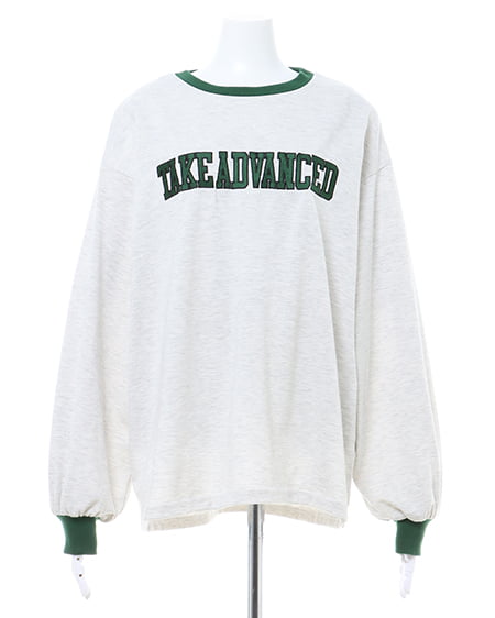 INGNI(イング) リンガーロングTシャツ オートミール