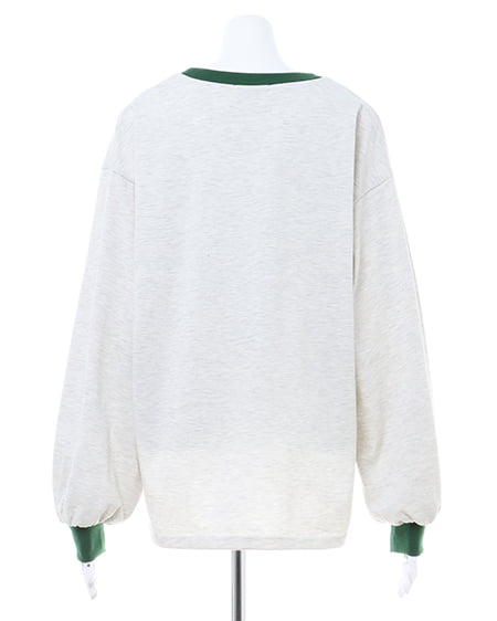 INGNI(イング) リンガーロングTシャツ オートミール