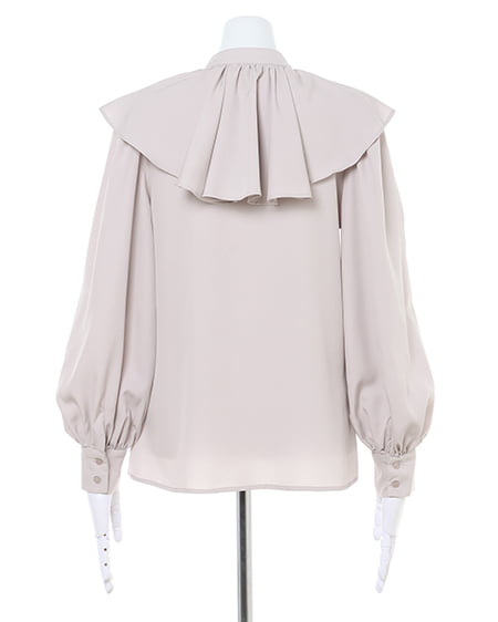 INGNI（イング） BIGフリルカラー／ブラウス ｸﾞﾚｰ