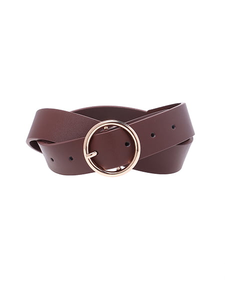 INGNI（イング） リングバックルベルト ﾀﾞｰｸﾌﾞﾗｳﾝ