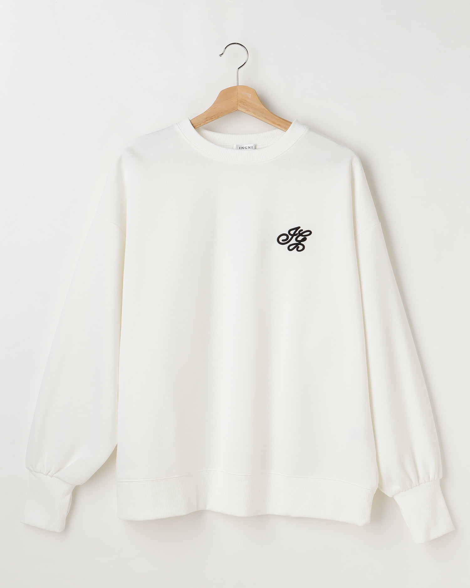 刺しゅうロゴスウェットチュニック｜INGNI(イング) 公式通販｜INGNI STORE