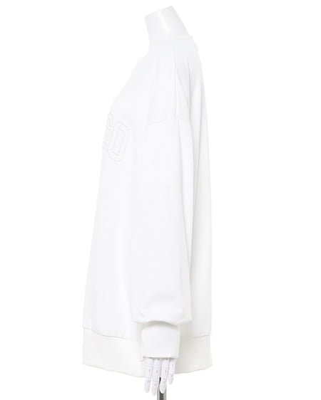 INGNI(イング) 抜き刺しゅうロゴチュニック オフホワイト